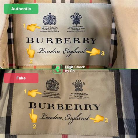 burberry fake logos